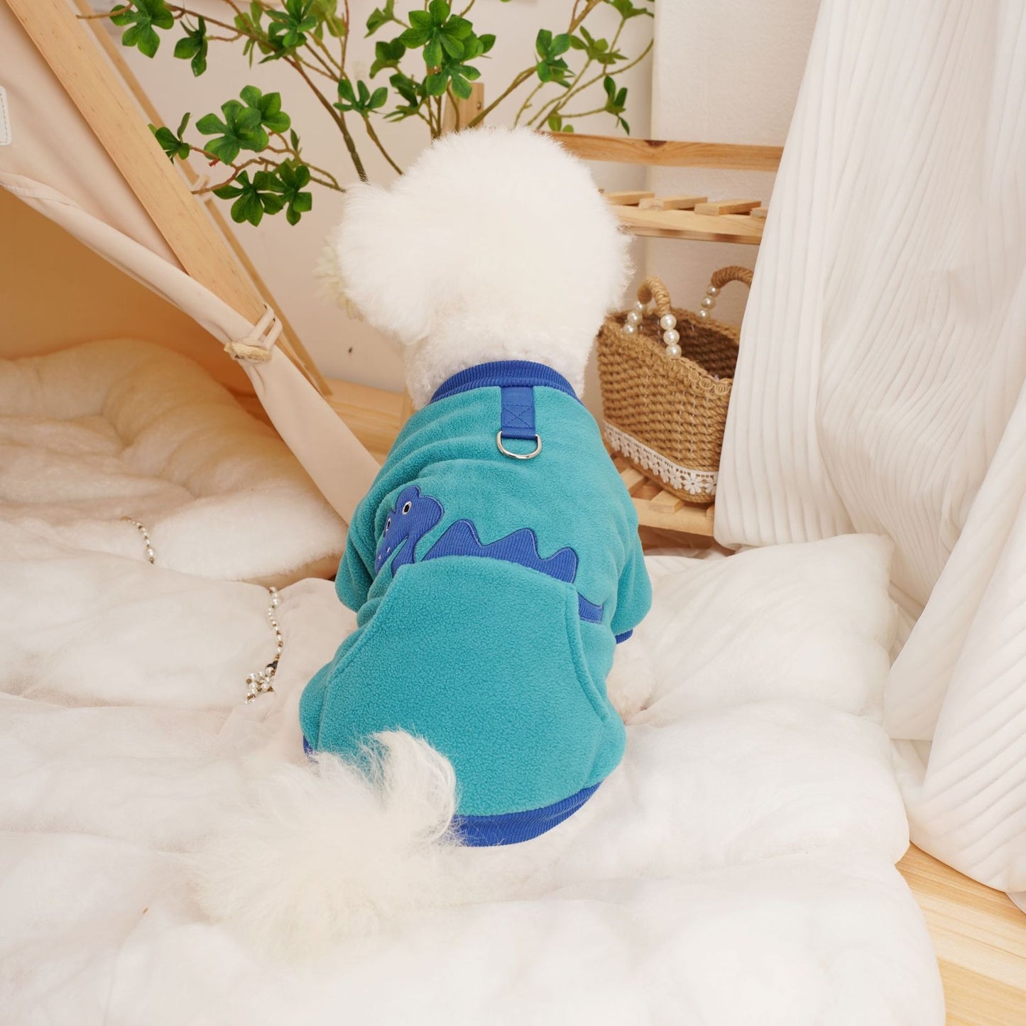 Fleece Hoodie Pet Shirt