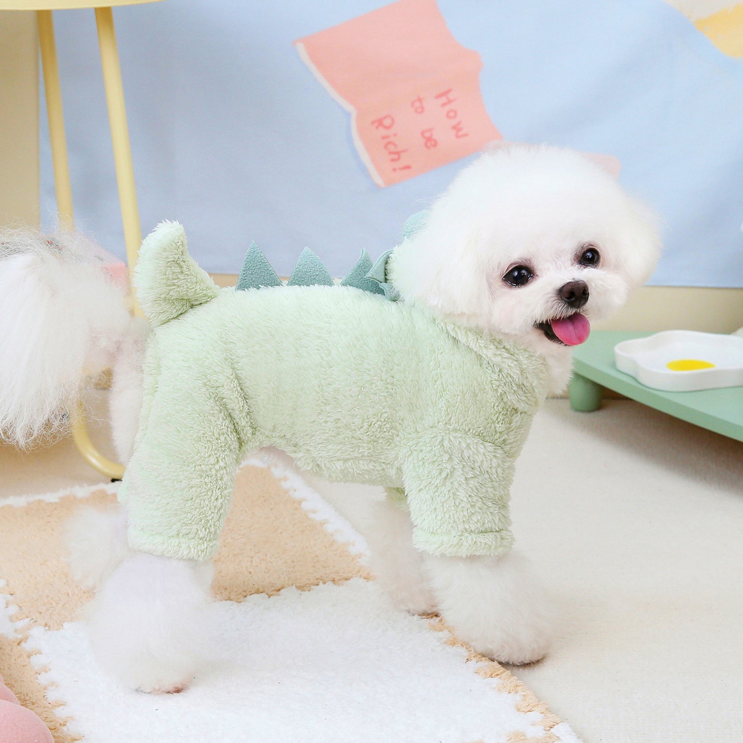 Dino Hooded Pet Jumpsuit