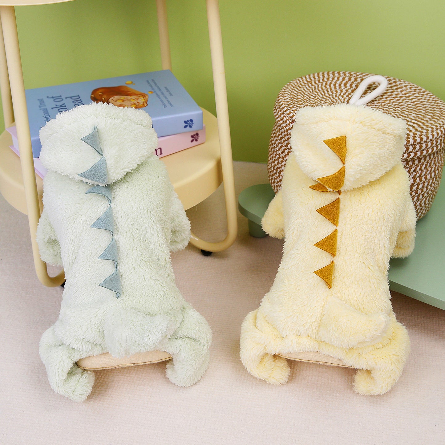 Dino Hooded Pet Jumpsuit