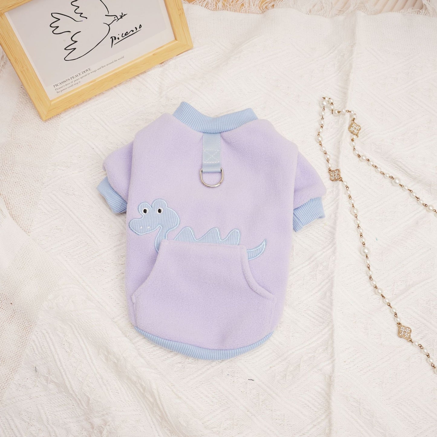 Fleece Hoodie Pet Shirt