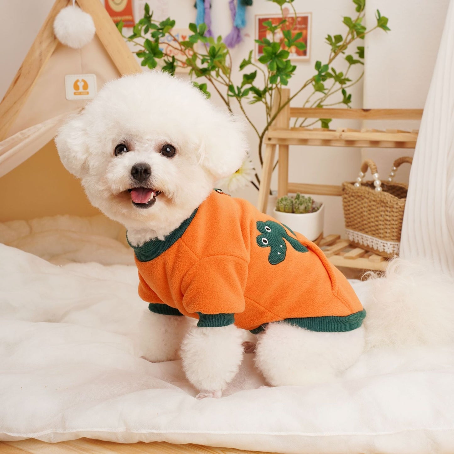 Fleece Hoodie Pet Shirt