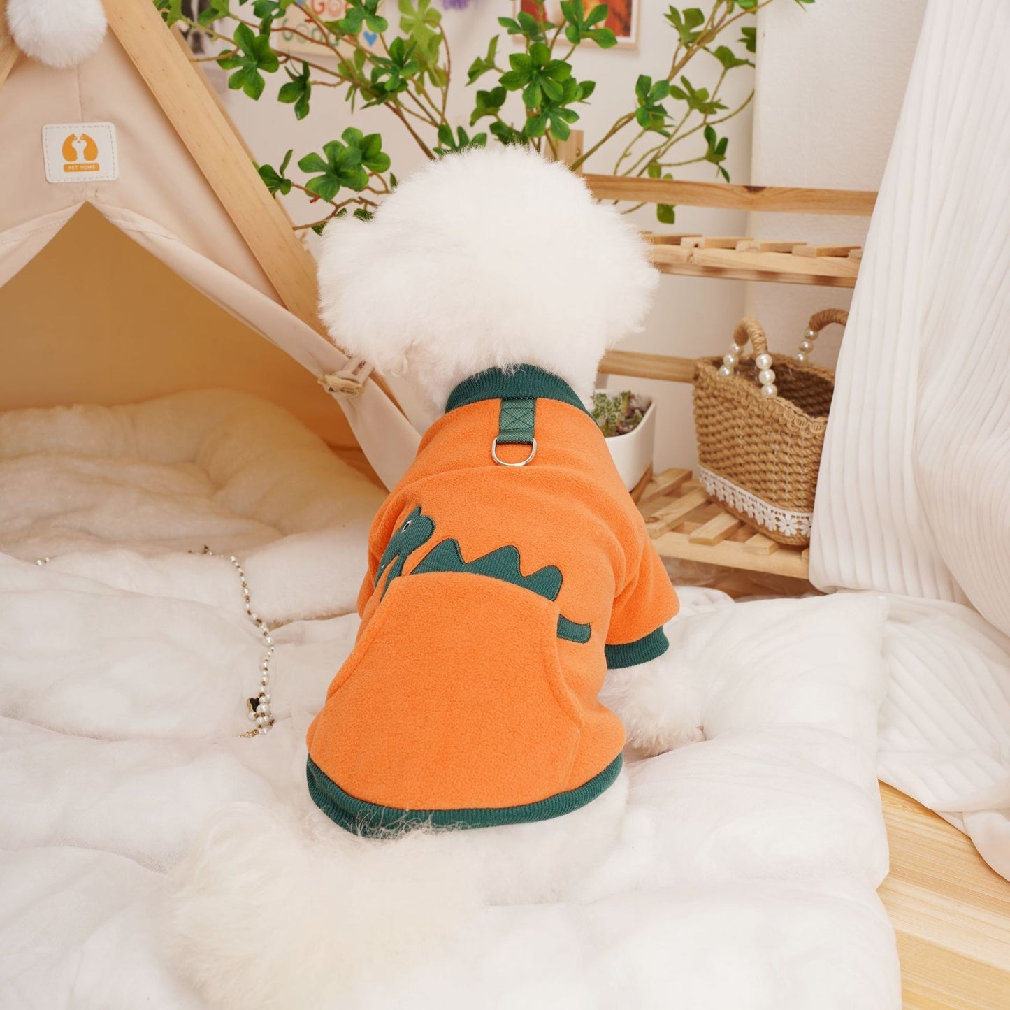 Fleece Hoodie Pet Shirt