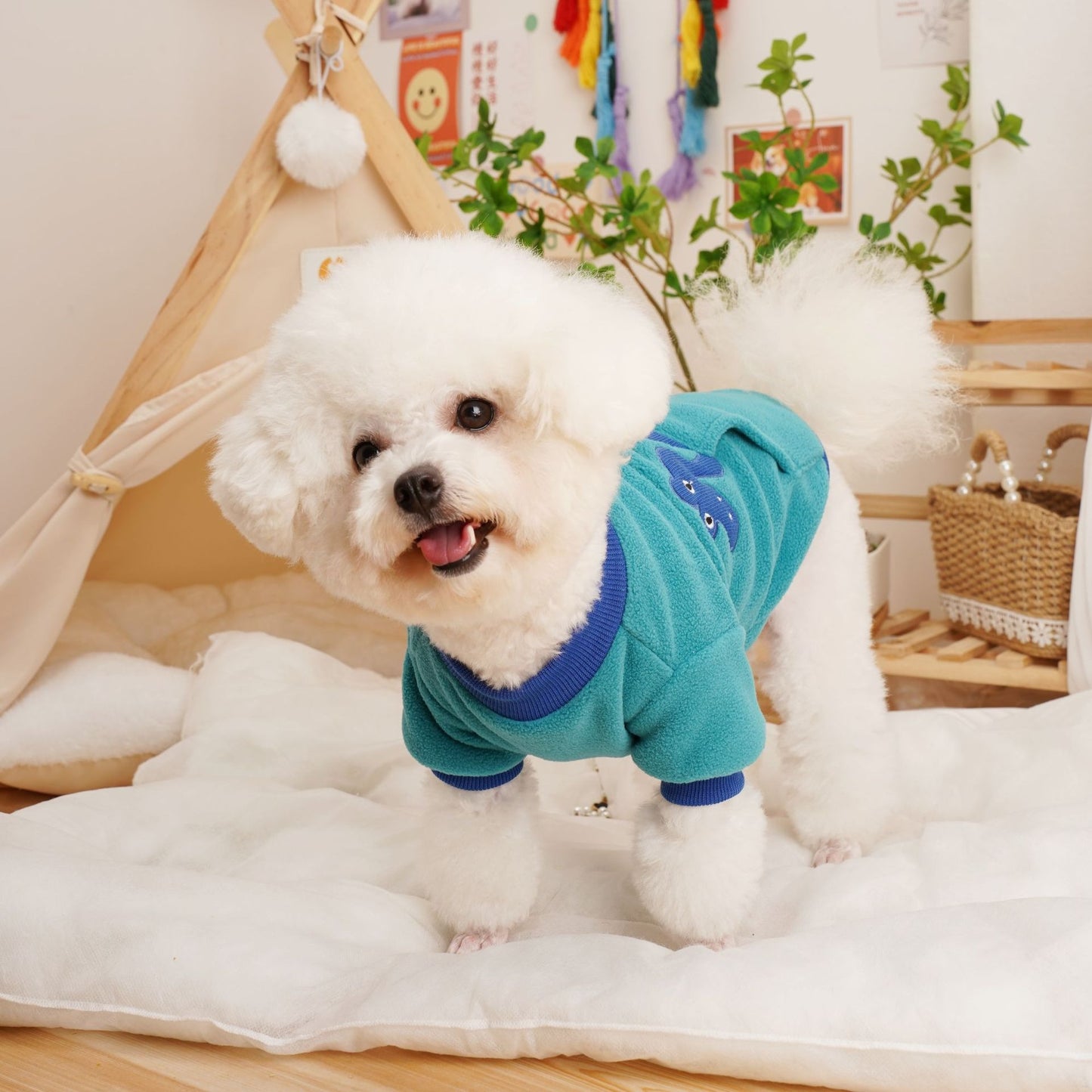 Fleece Hoodie Pet Shirt