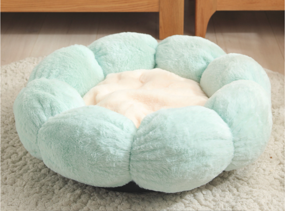 Blossom Plush Pet Bed