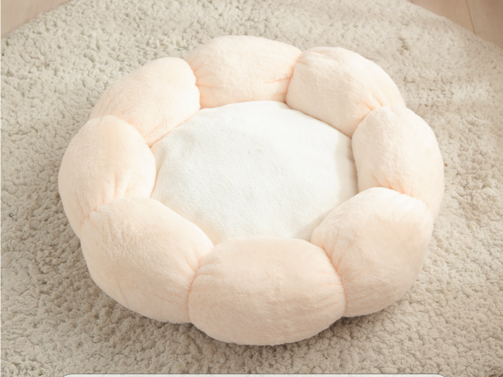 Blossom Plush Pet Bed
